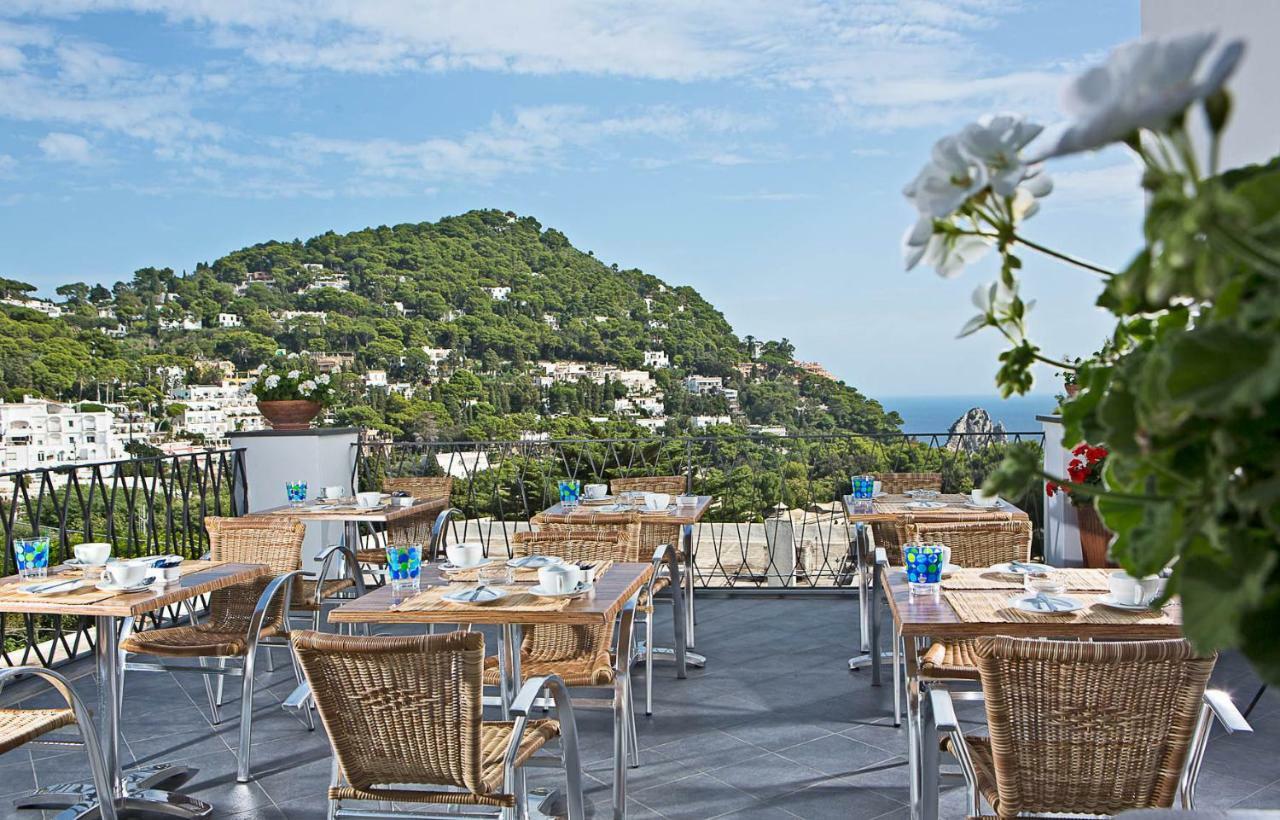 Hotel La Tosca Капри Экстерьер фото